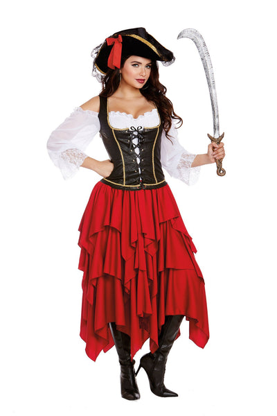 Ship Ahoy Pirata Costume Adult
