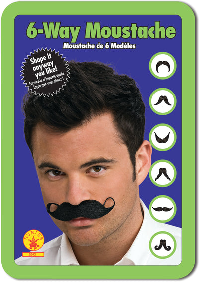 6-Way Moustache