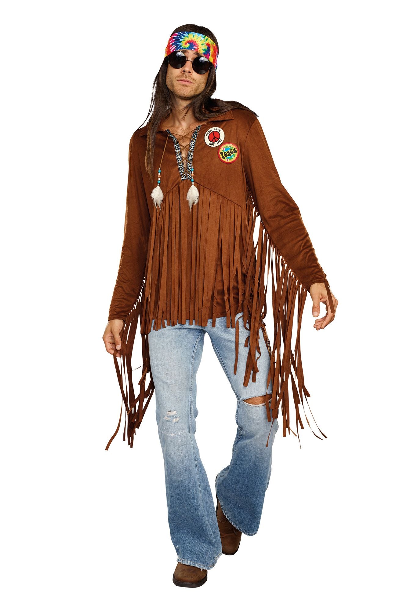 Hippie Dude Costume Adult