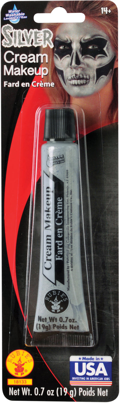 Cream Makeup - Silver Metallic