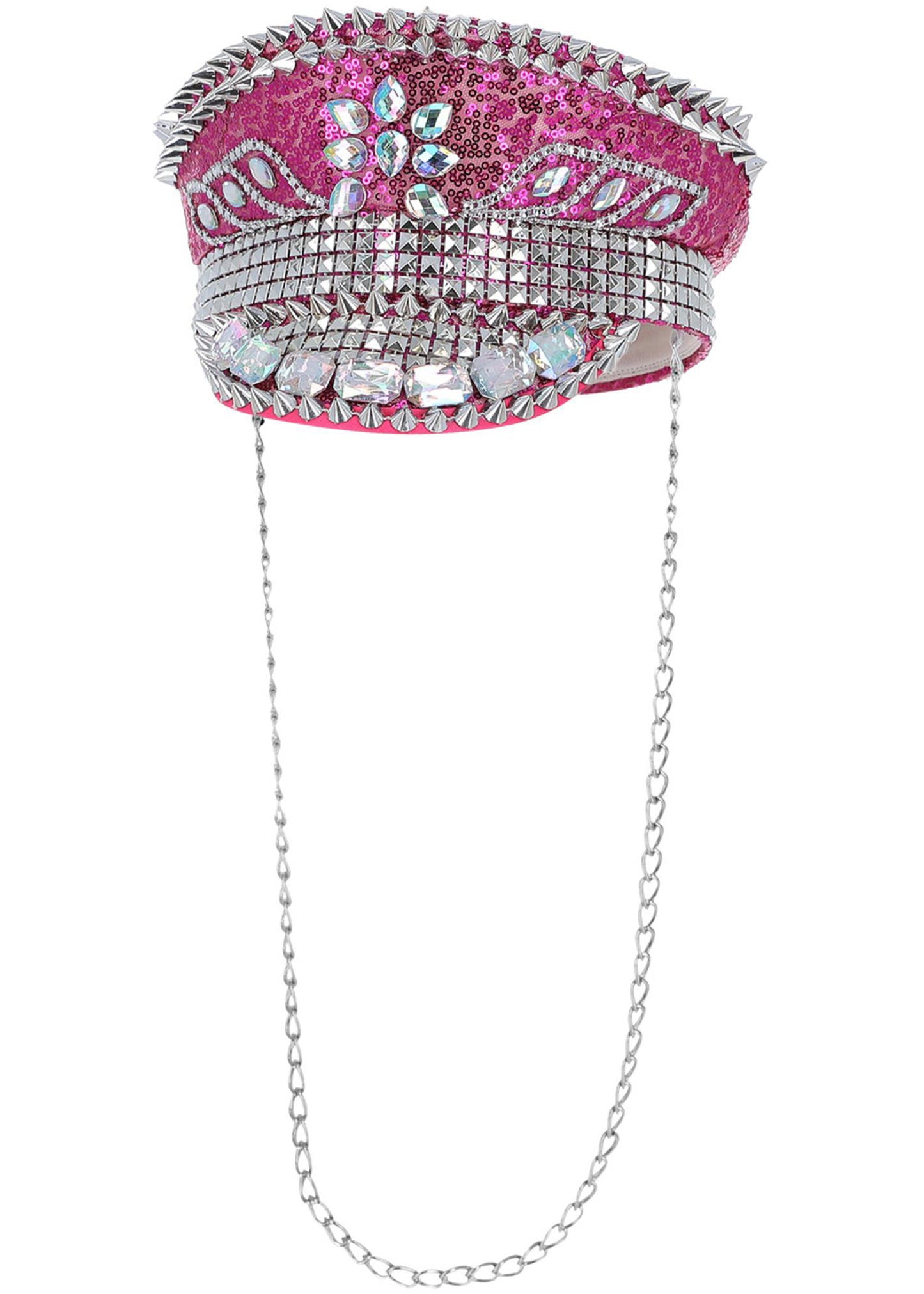 Deluxe Sequin Captain Hat