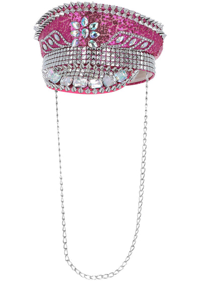 Deluxe Sequin Captain Hat