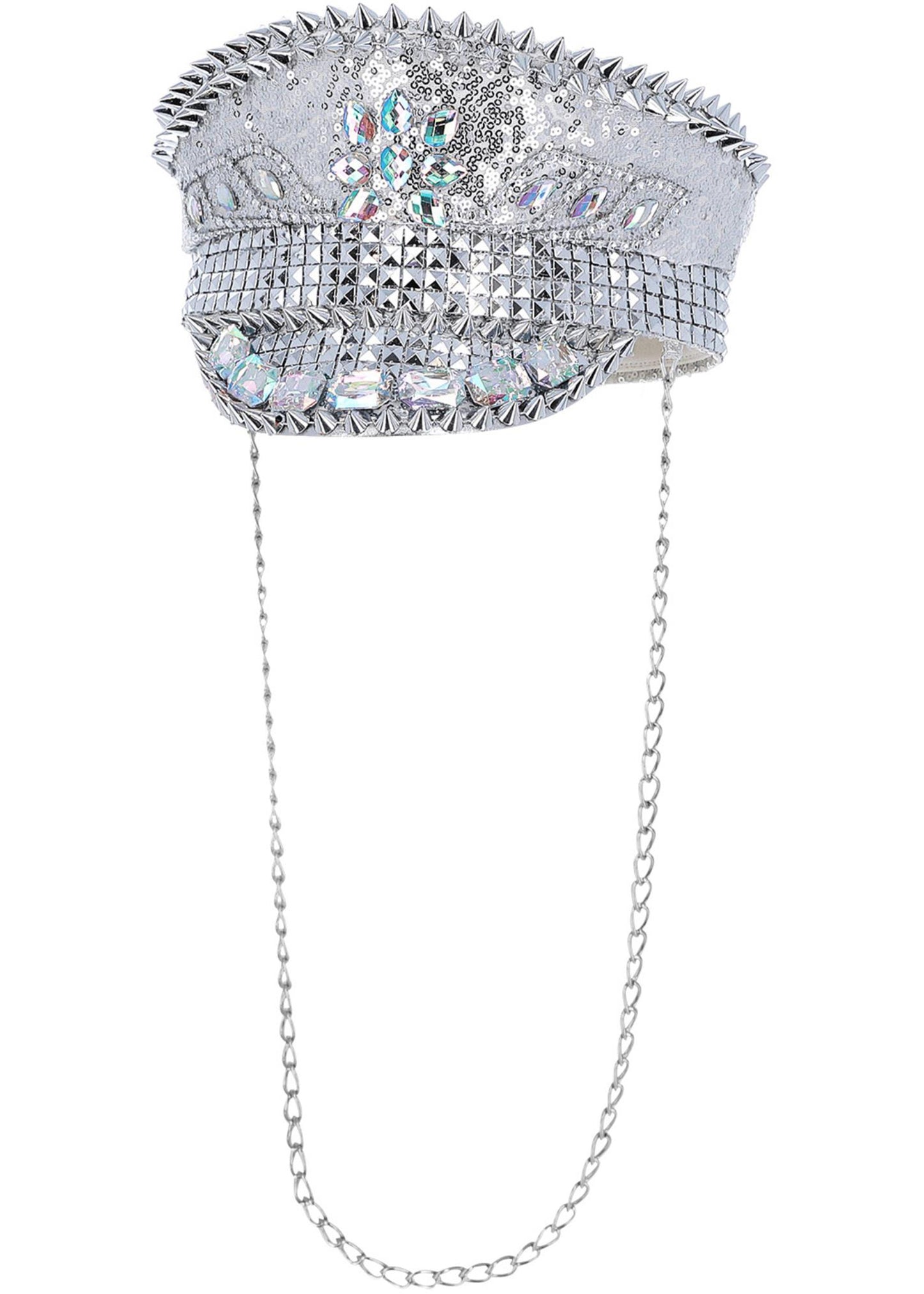 Deluxe Sequin Captain Hat