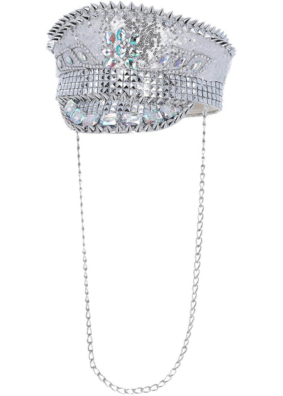 Deluxe Sequin Captain Hat