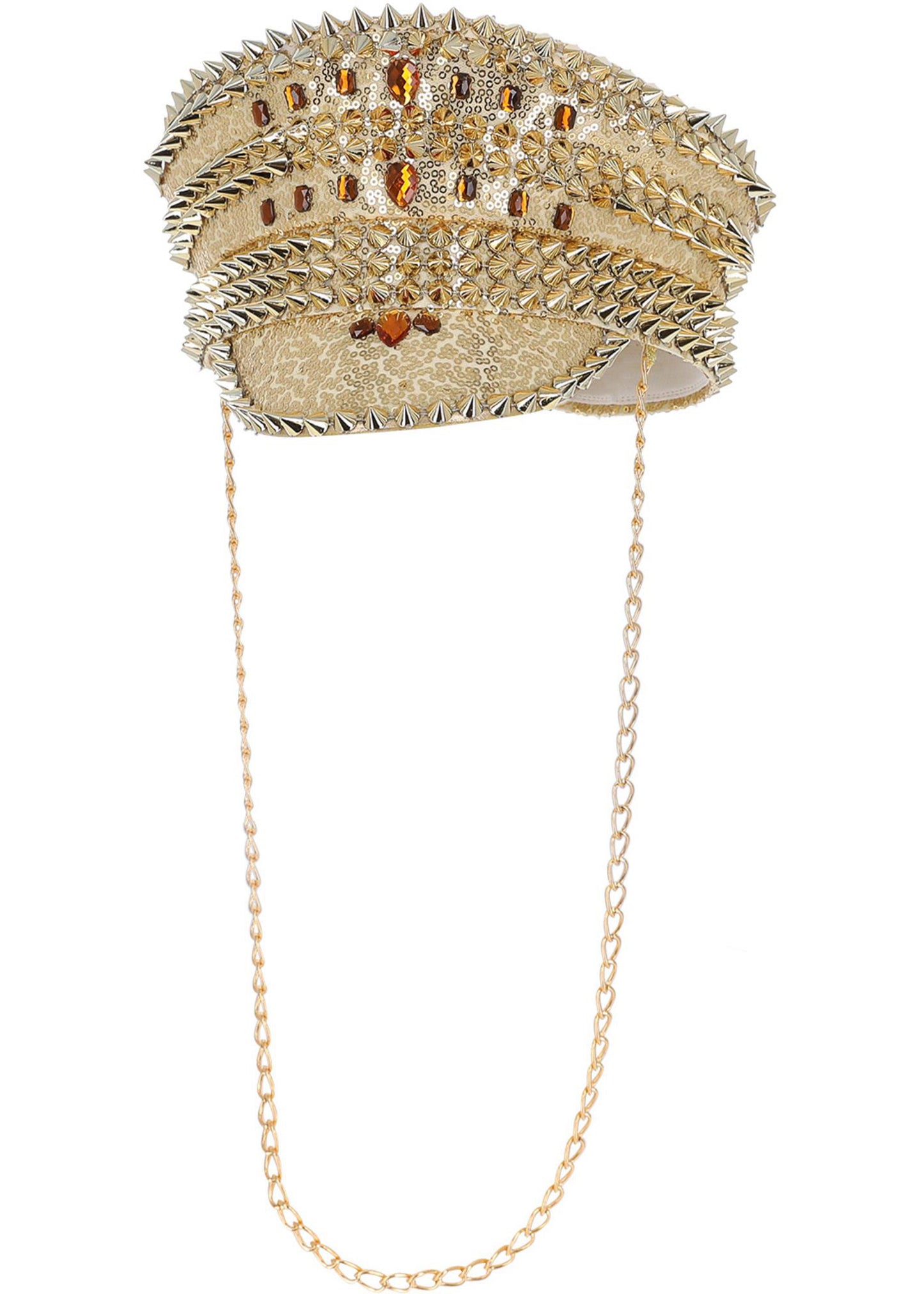 Deluxe Sequin Captain Hat
