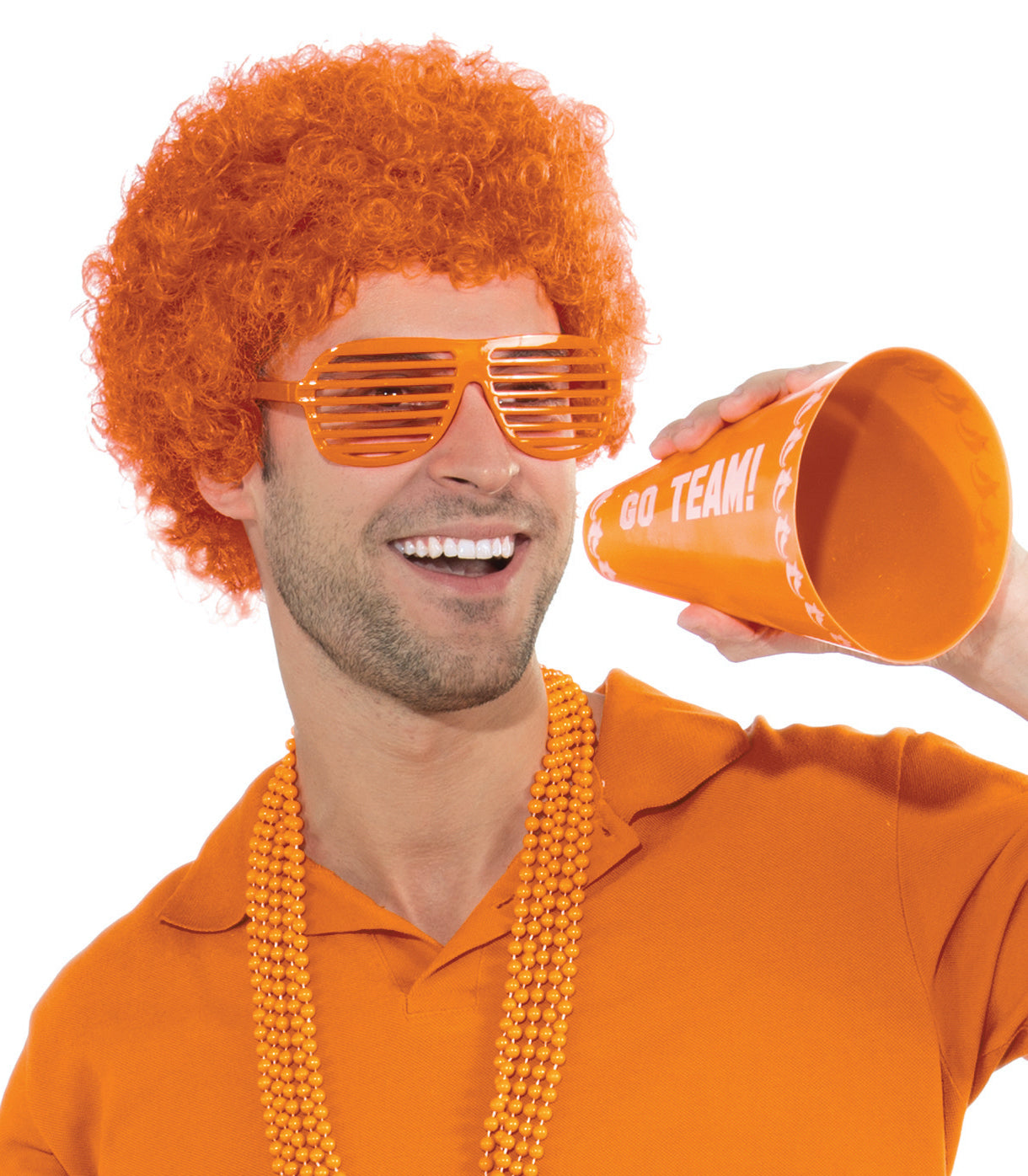 Afro Wig Orange