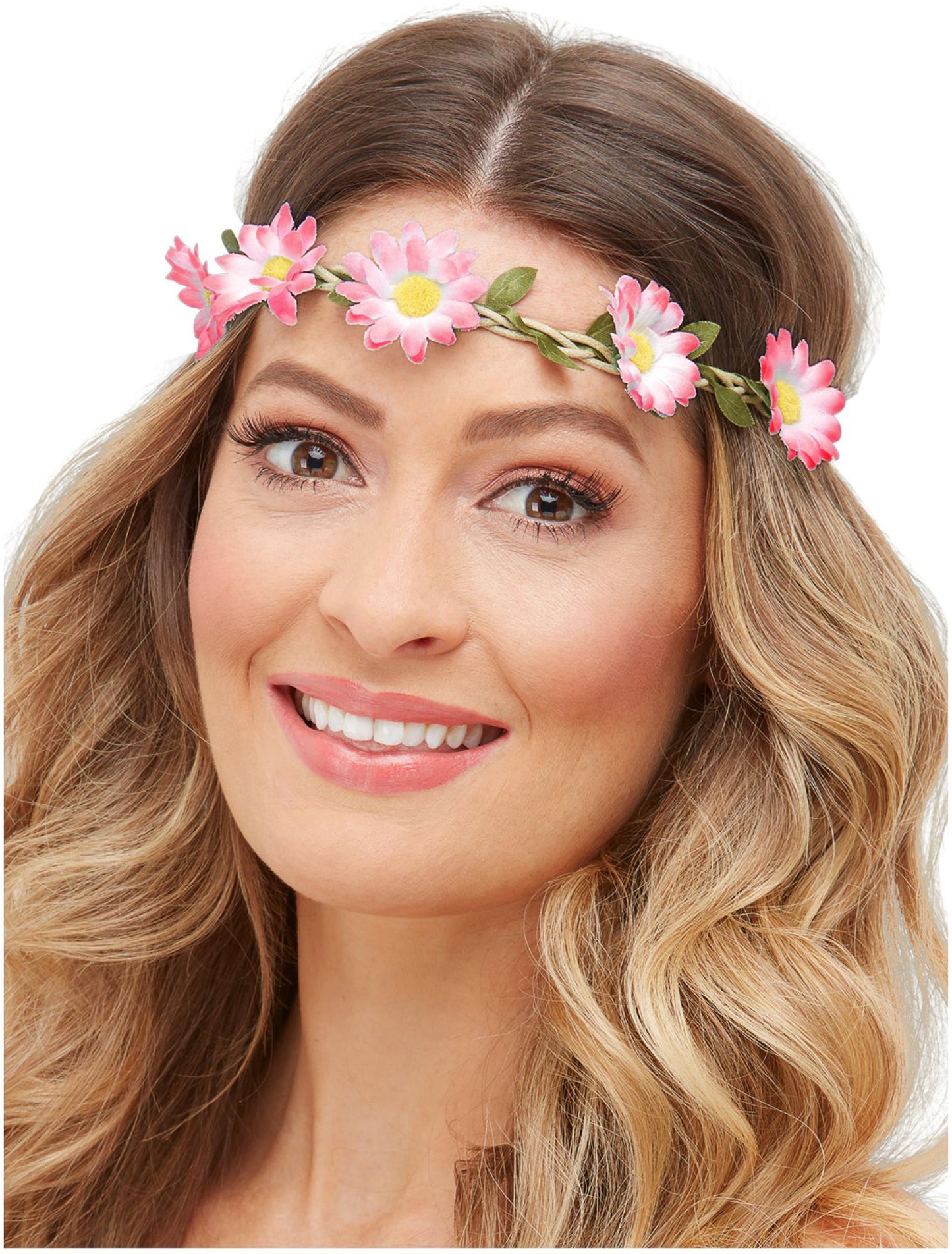 Hawaiian Hippie Daisy Chain Headband