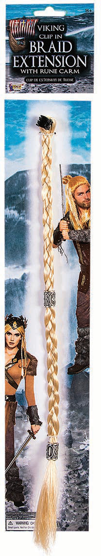 Viking Clip In Braid - Blonde