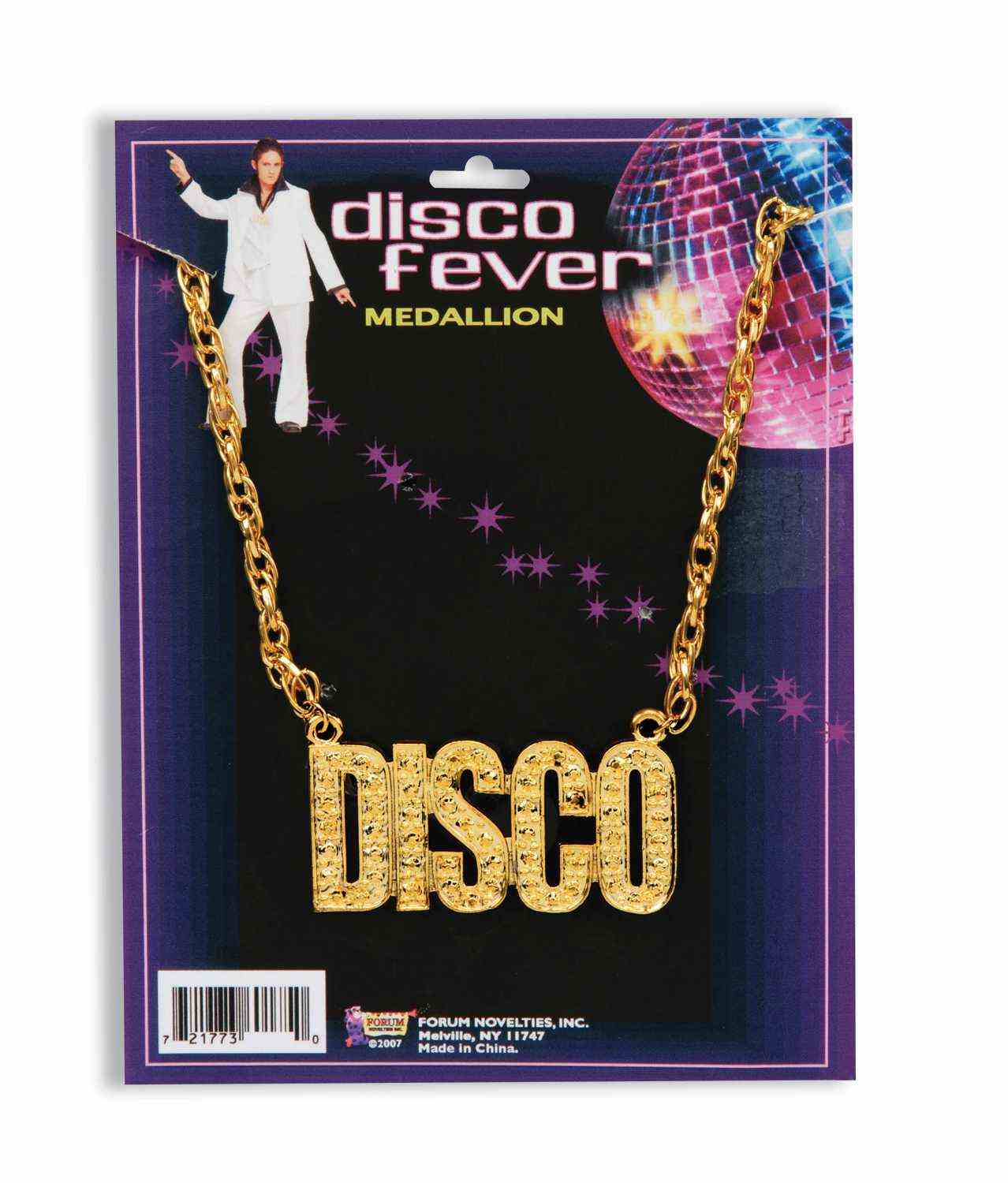 Disco Necklace Gold