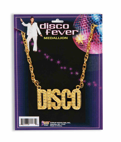 Disco Necklace Gold