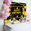 Construction Yellow Truck Balloons Birthday Backdrop (x1u)
