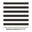 Photobooth Backdrop Black and White 72x54in (x1u)
