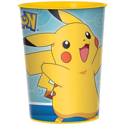Vaso Plástico Reutilizable Pokemon