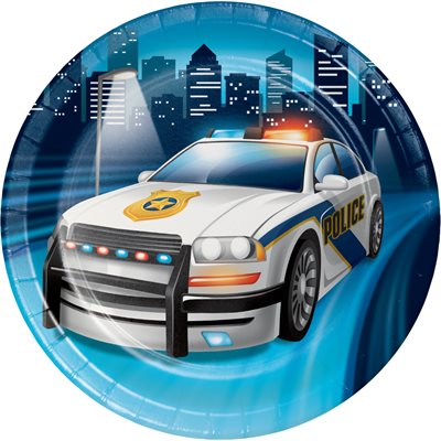 Police Party Plato Redondo (x8u)
