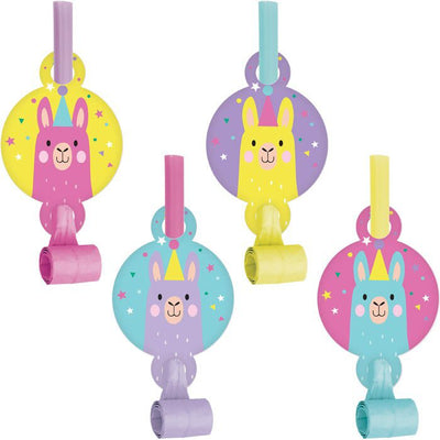 Llama Party Cornetas Espantasuegra