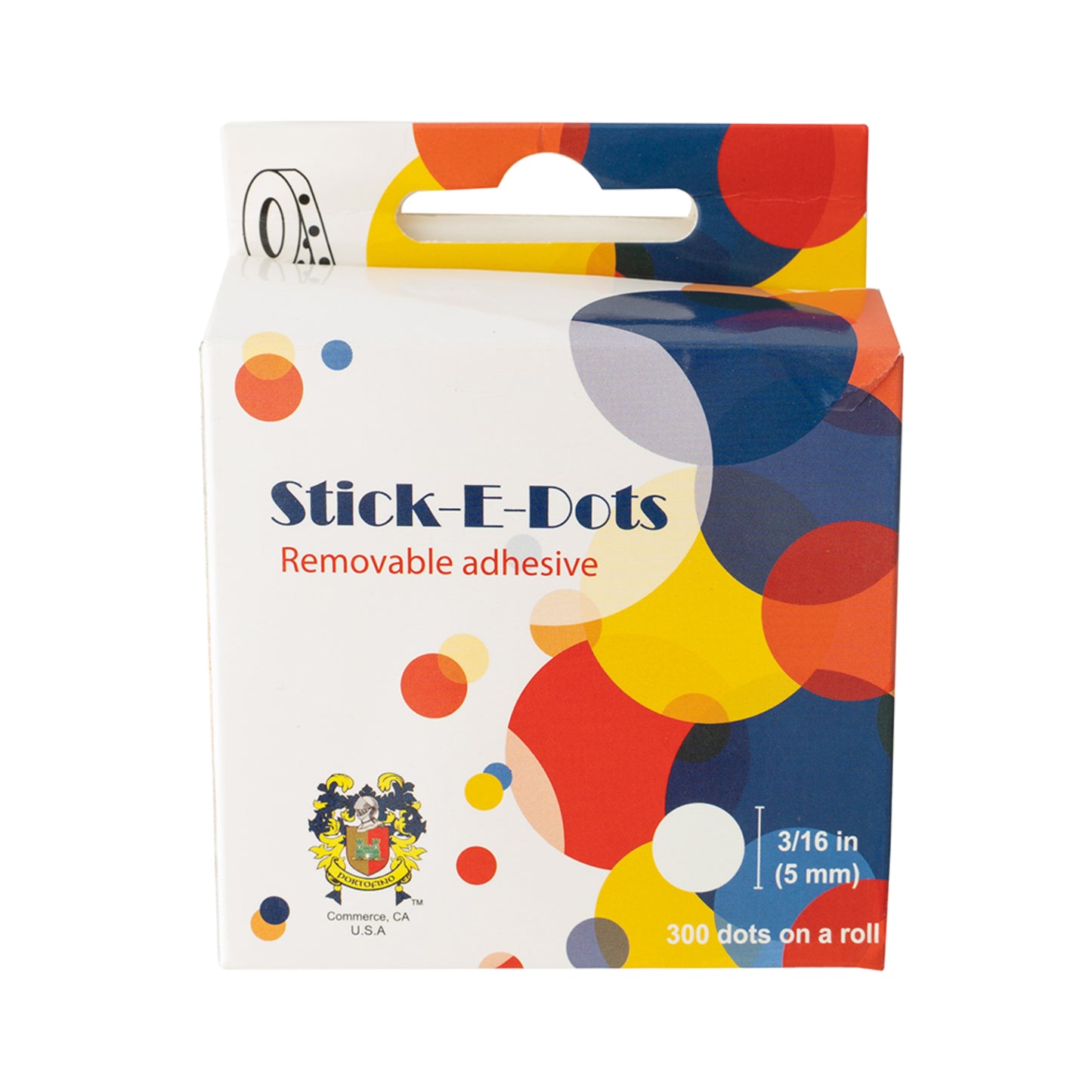 Stick-E-Dots Small 3/16" 300 Dots/roll