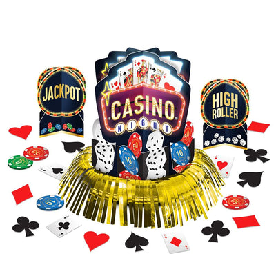 Kit Decoracion Mesa Casino