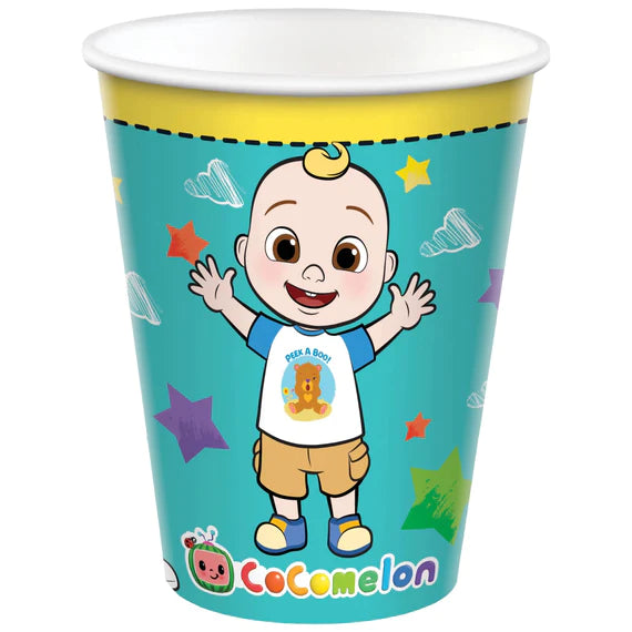 Cocomelon Vasos 9oz (x8u)