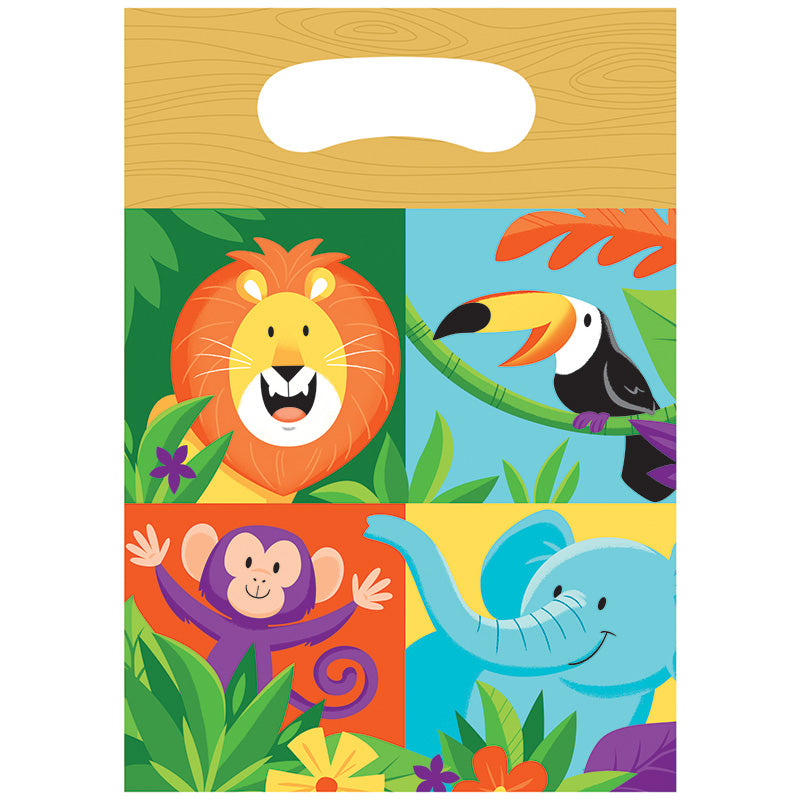 Jungle Safari Bolsas (x8u)
