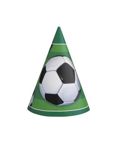 Soccer Party Hats (x8u)