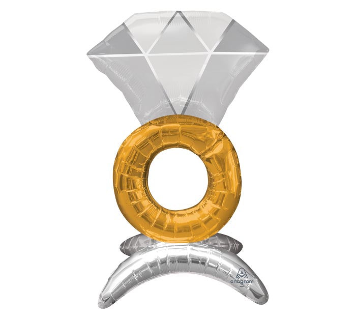 Globo Forma Anillo de Bodas
