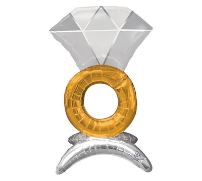Globo Forma Anillo de Bodas