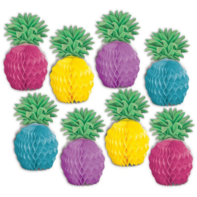 Mini Centros de Mesa de Piña