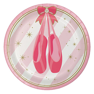 Twinkle Toes Ballet Platos 7" (x8u)
