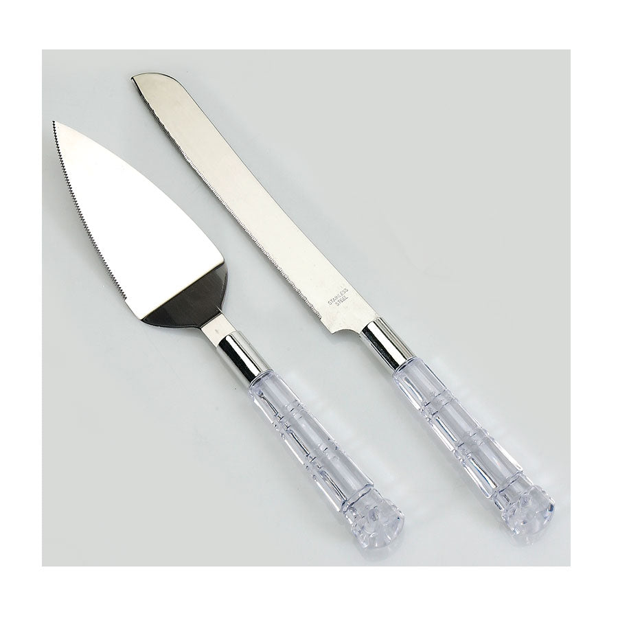 Set Cuchillo y Pala Boda Oro o Plata