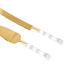 Set Cuchillo y Pala Boda Oro o Plata
