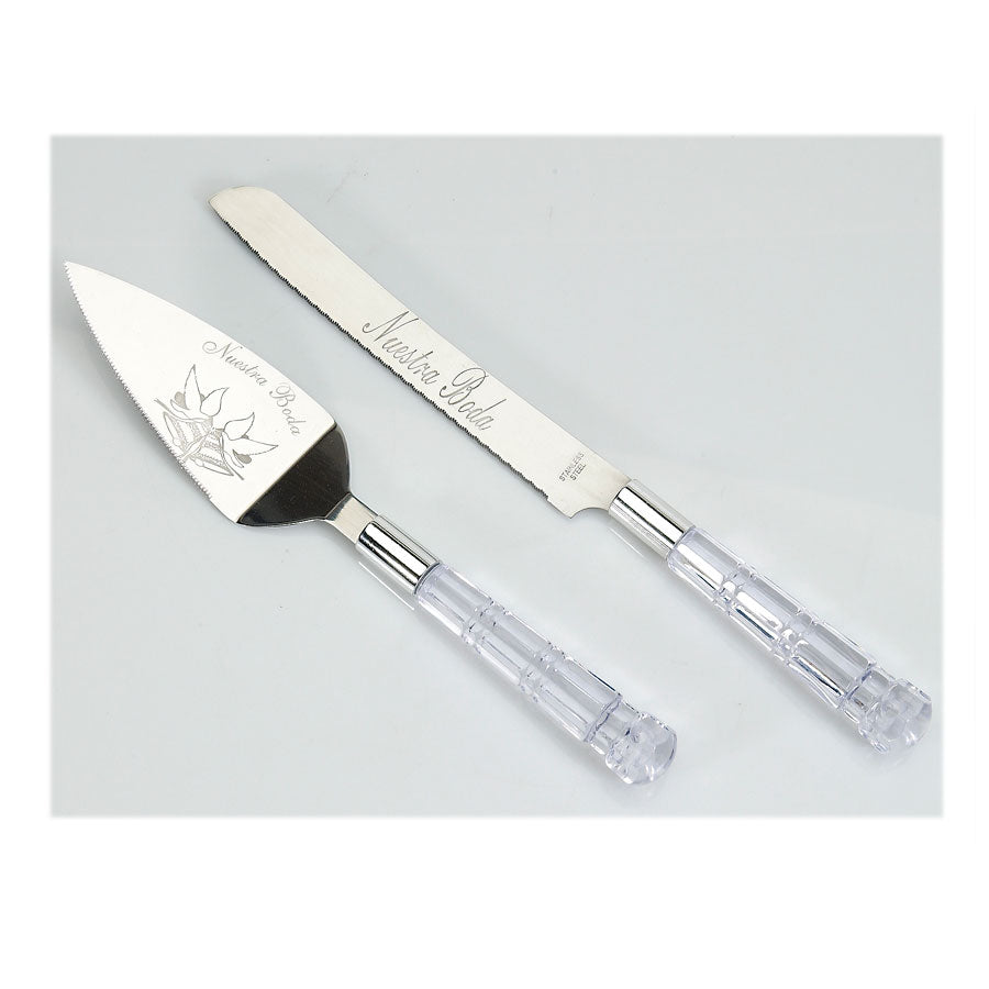 Set Cuchillo Boda y Tarta "Nuestra Boda"