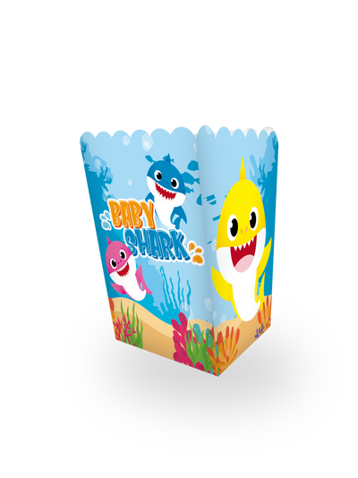 CAJA CRISPETERA X 6 UD BABY SHARK,