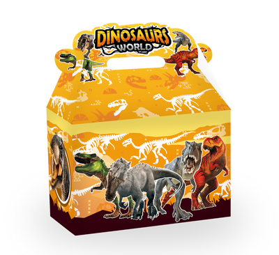 CAJA SORPRESA X3 UD DINOSAURS WORLD