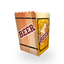 Caja Crispetera Cerveza Beer (x6u)