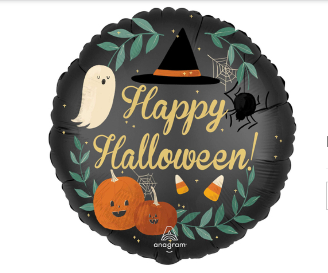 Halloween Globo Helio Happy Halloween