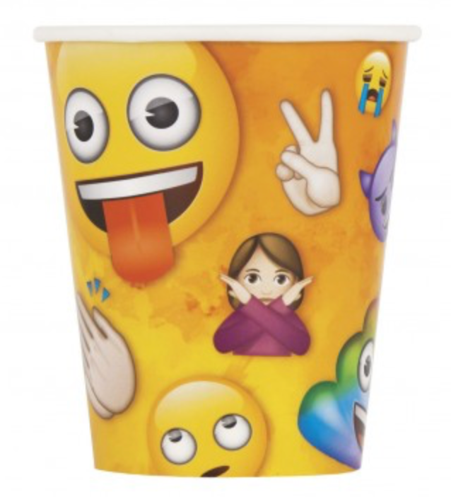 Vasos papel Emoji