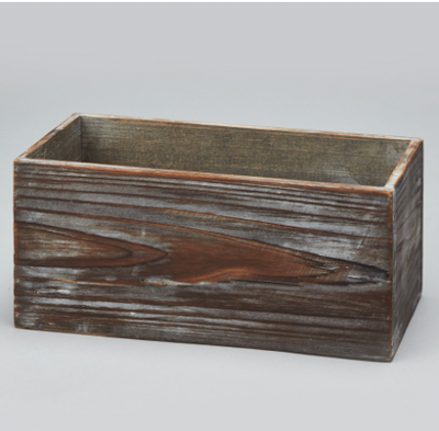CAJA DE JARDINERIA DE MADERA 10"