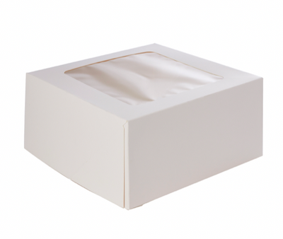 Caja de Pasteles de 10" Blanca