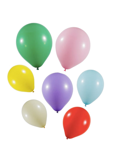 25ct, 9 in, Globos Latex Color Pastel