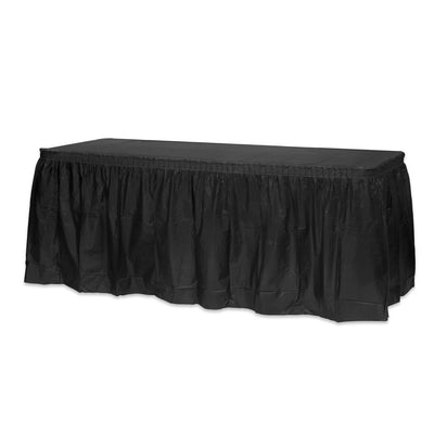TABLE SKIRT 29” x 14” BLACK