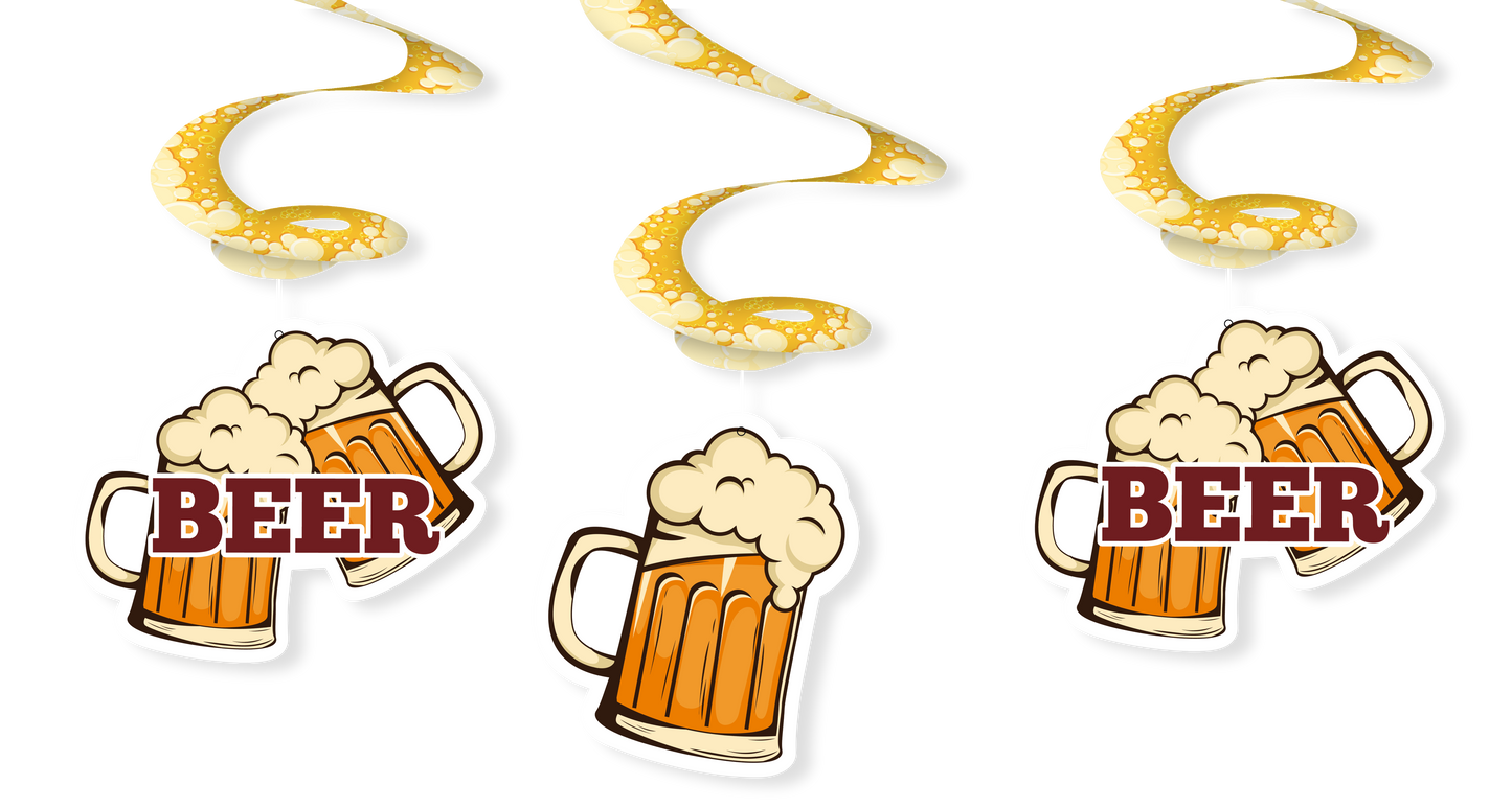 Espirales Decorativos Cerveza (x3u)