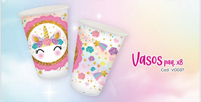 VASO X8 UD UNICORNIO ADULTO