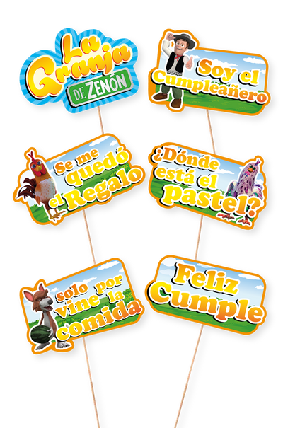 PIN SELFIE X 6 LA GRANJA DE ZENON
