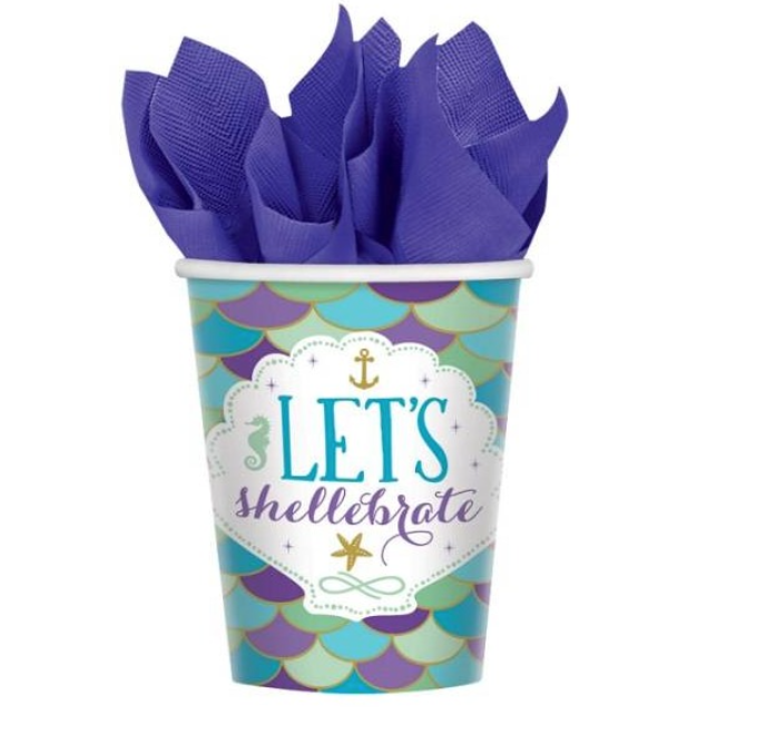 Mermaid Fun Vasos