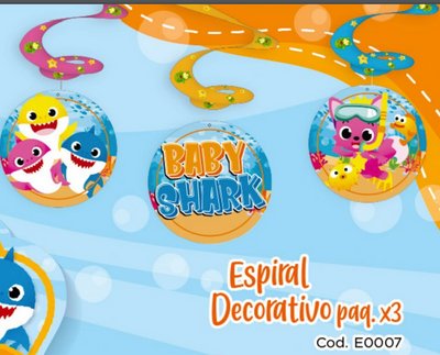 ESPIRAL X3 UD BABY SHARKp