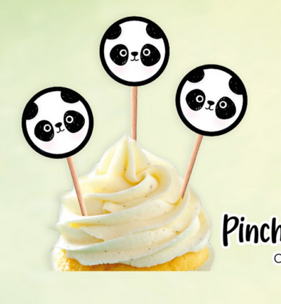 Pincho Snack CUPCAKE X 12 PANDA NIÑO