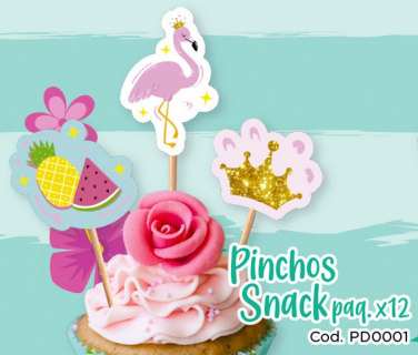 Palillos Decoradores Aloha (x12u)