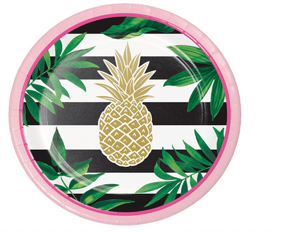 Pineapple Gold Platos 332536