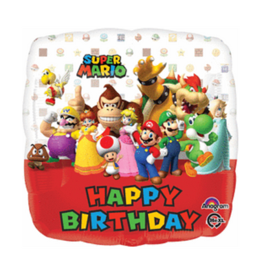 Globo Helio Mario HB 18'