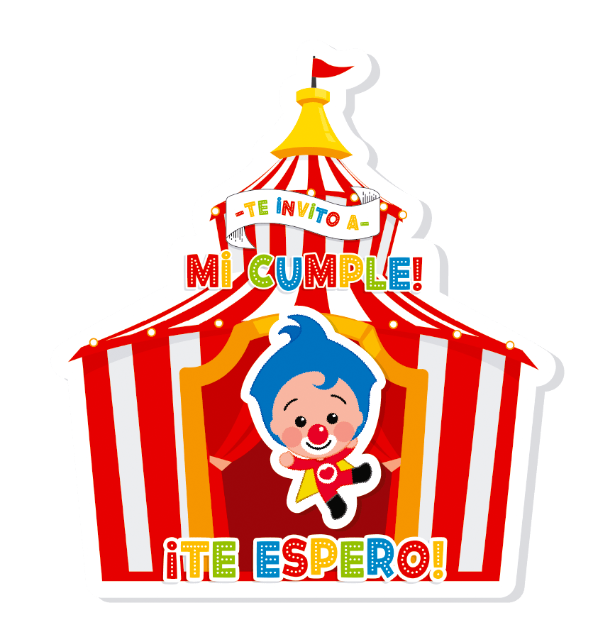 Tarjeta X6 UD Payaso Plim Plim